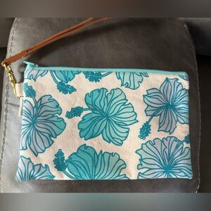 Jana Lam Floral Patterned Small Wrist Bag